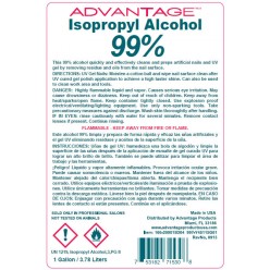 Advantage 99% Isopropyl Alcohol Gallon